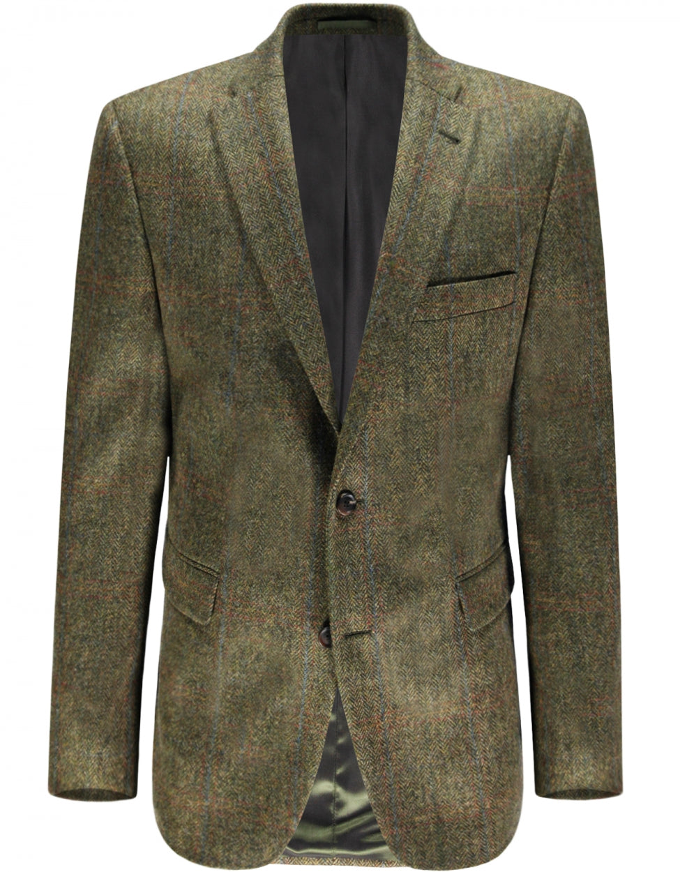 Tweed-Blazer | Grün