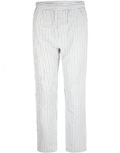 Luxuriöser Flanell-Pyjama-Set | Blau