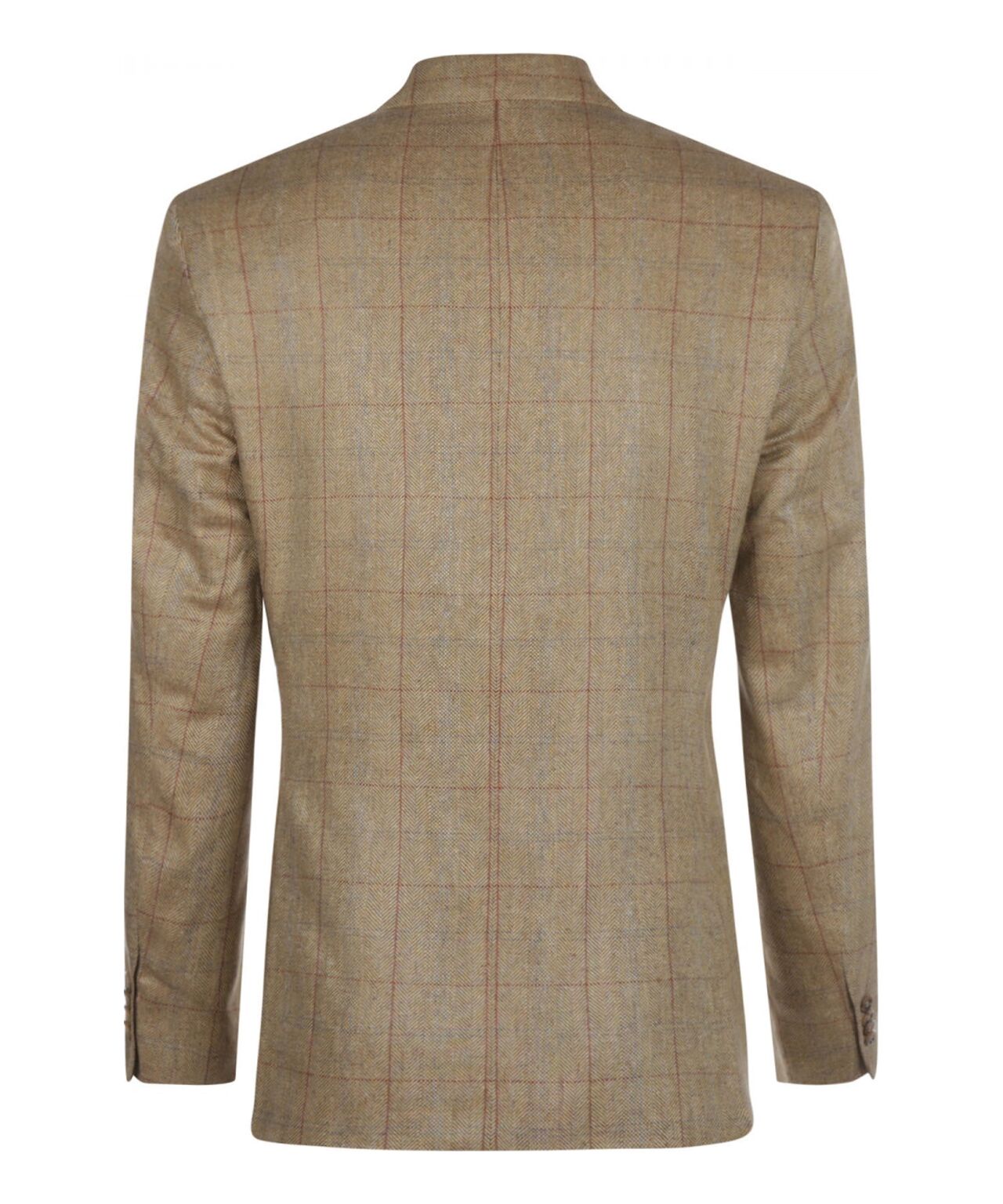 Silk Blazer | Brown