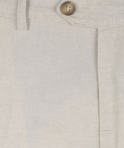 Chino Derby Leinen und Baumwolle | Braun