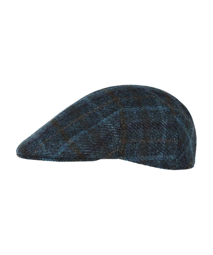Tweed-Mütze vorgeformt | Blau