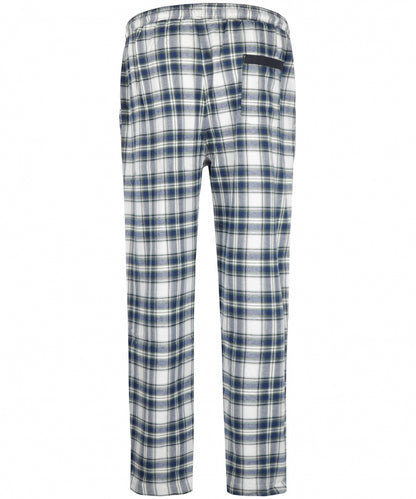 Luxuriöser Flanell-Pyjama-Set | Blau