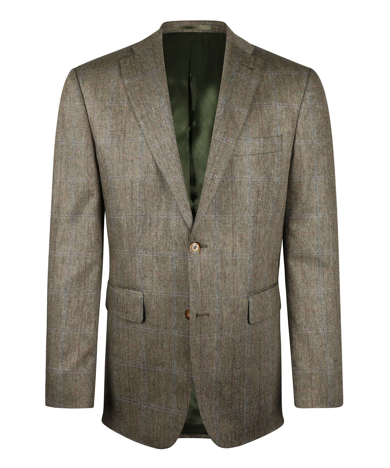 Seidenblazer | Braun