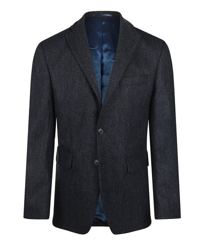 Tweed-Blazer | Blau