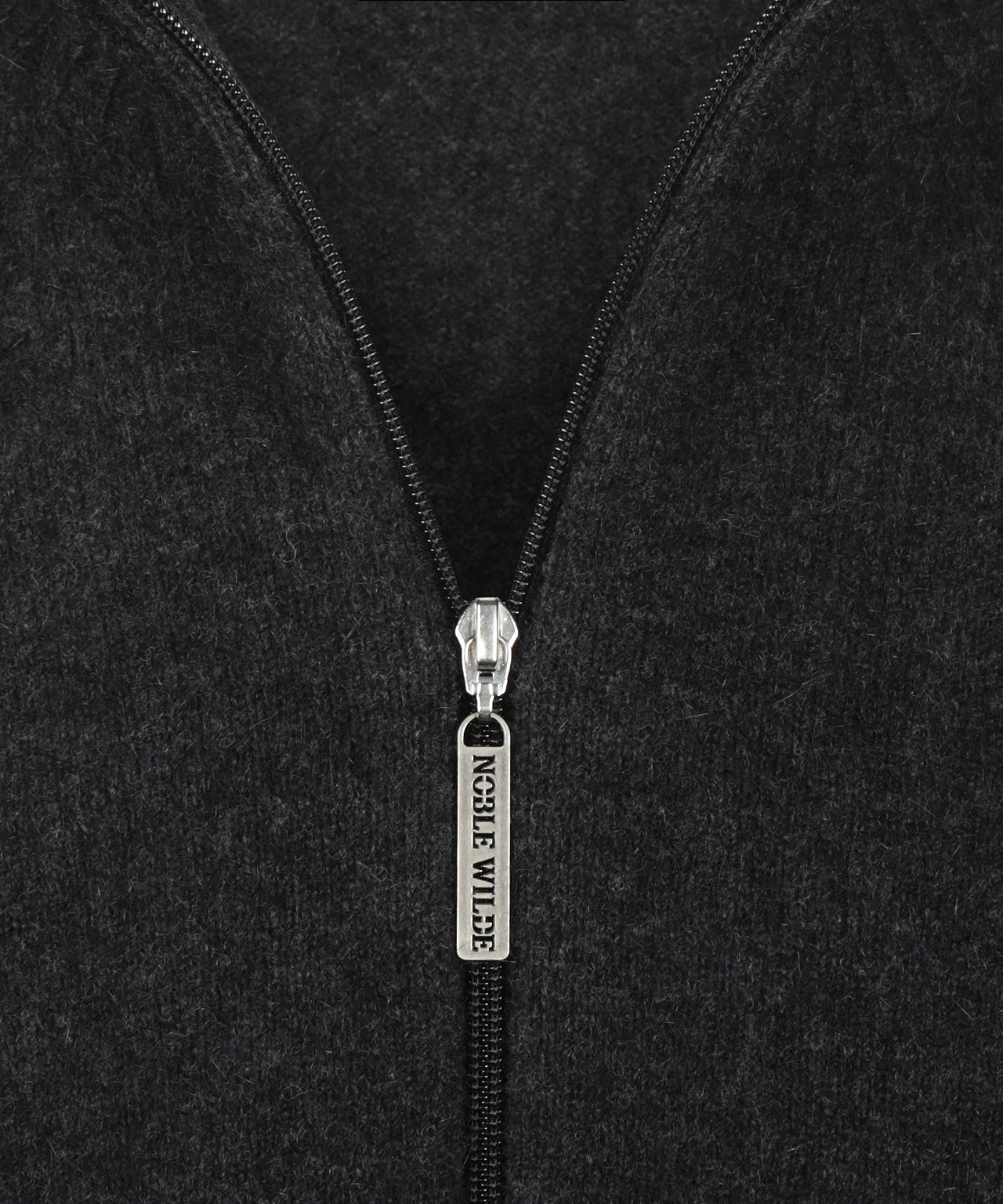 Rits vest | Antraciet