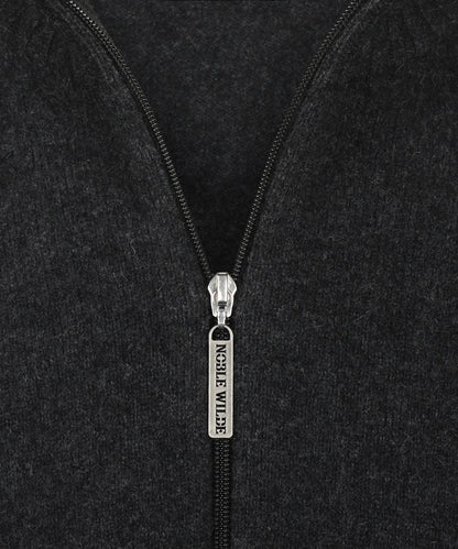 Rits vest | Antraciet