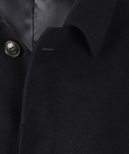 Long Coat 100% Cashmere | Navy Blue