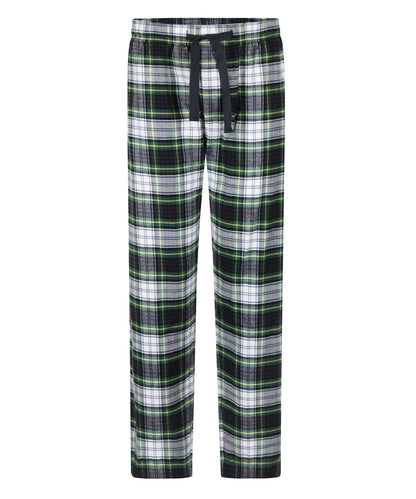 Pyjama  broek flannel | Groen Tartan