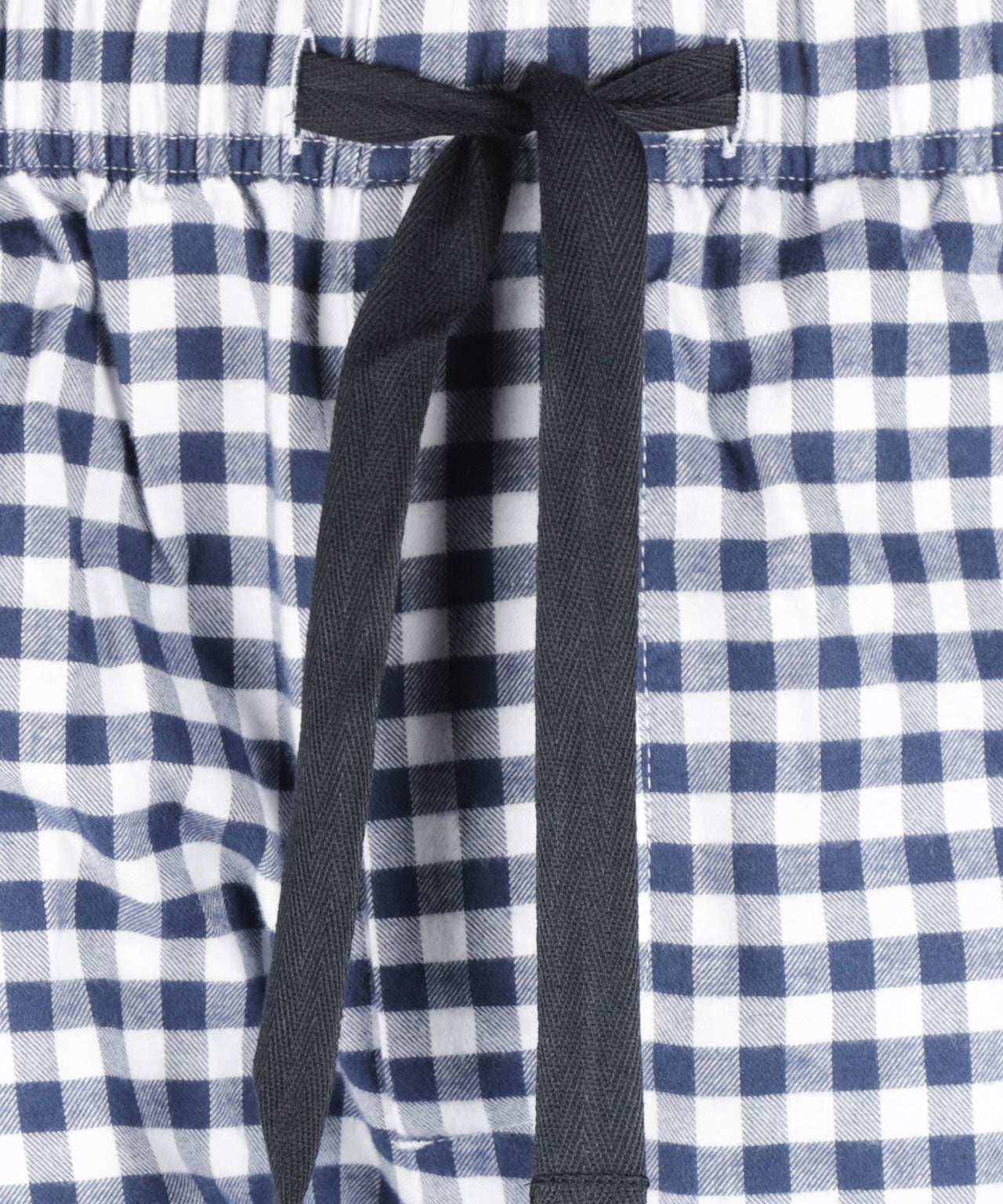 Katoen Flannellen Pyjamabroek | Donker Blauw Ruit