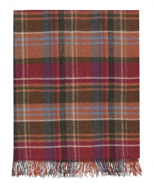 Irisches Karomuster aus Shetlandwolle | Karo