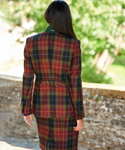 Harris Tweed Women's Blazer Carola | Red