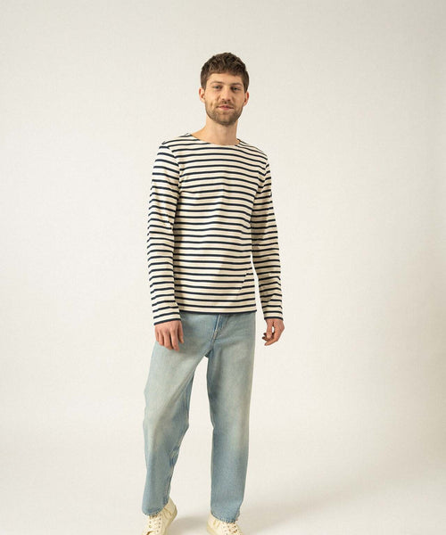 Meridien Modern Sweater | White