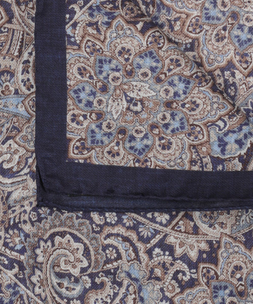 Silk Bandana | Blue