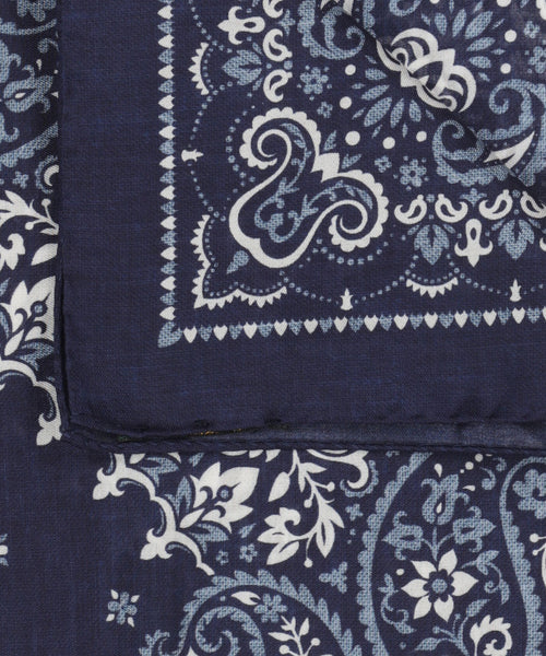 Silk Bandana | Blue