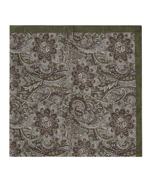 Silk Bandana | Green