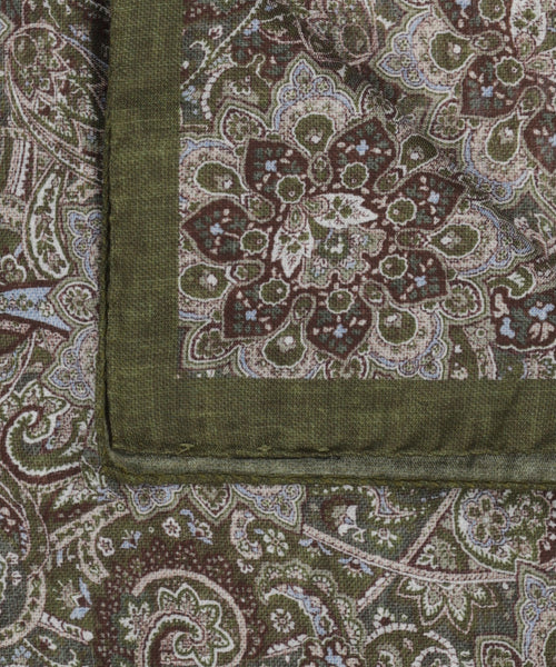 Silk Bandana | Green