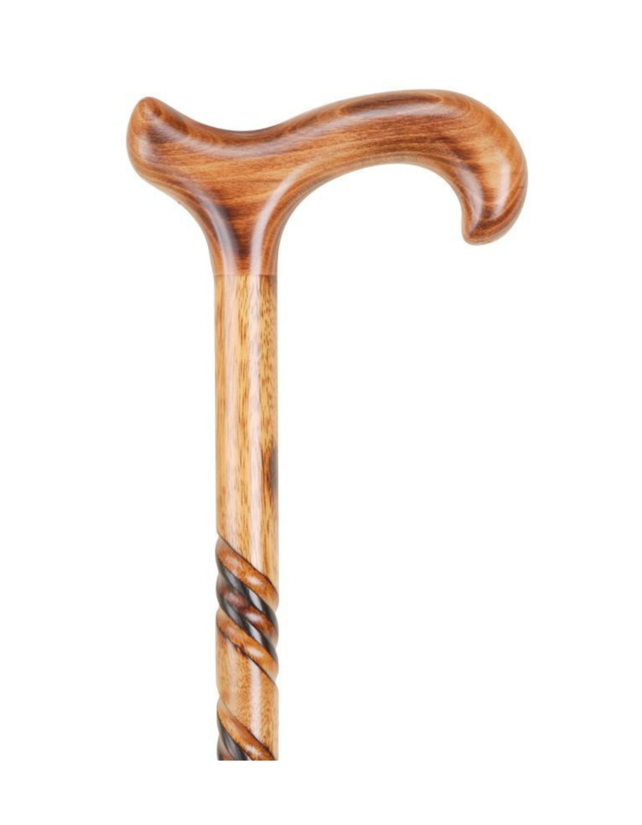 Walking Stick | Hout Spiral Carving