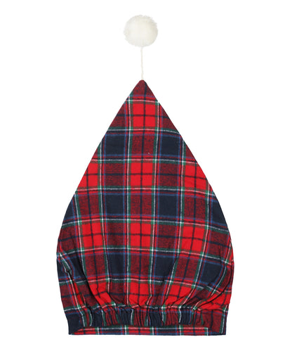 Flannel Nightcap | Rood/Blauw grote ruit