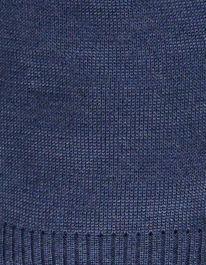 Wollmütze | Denimblau