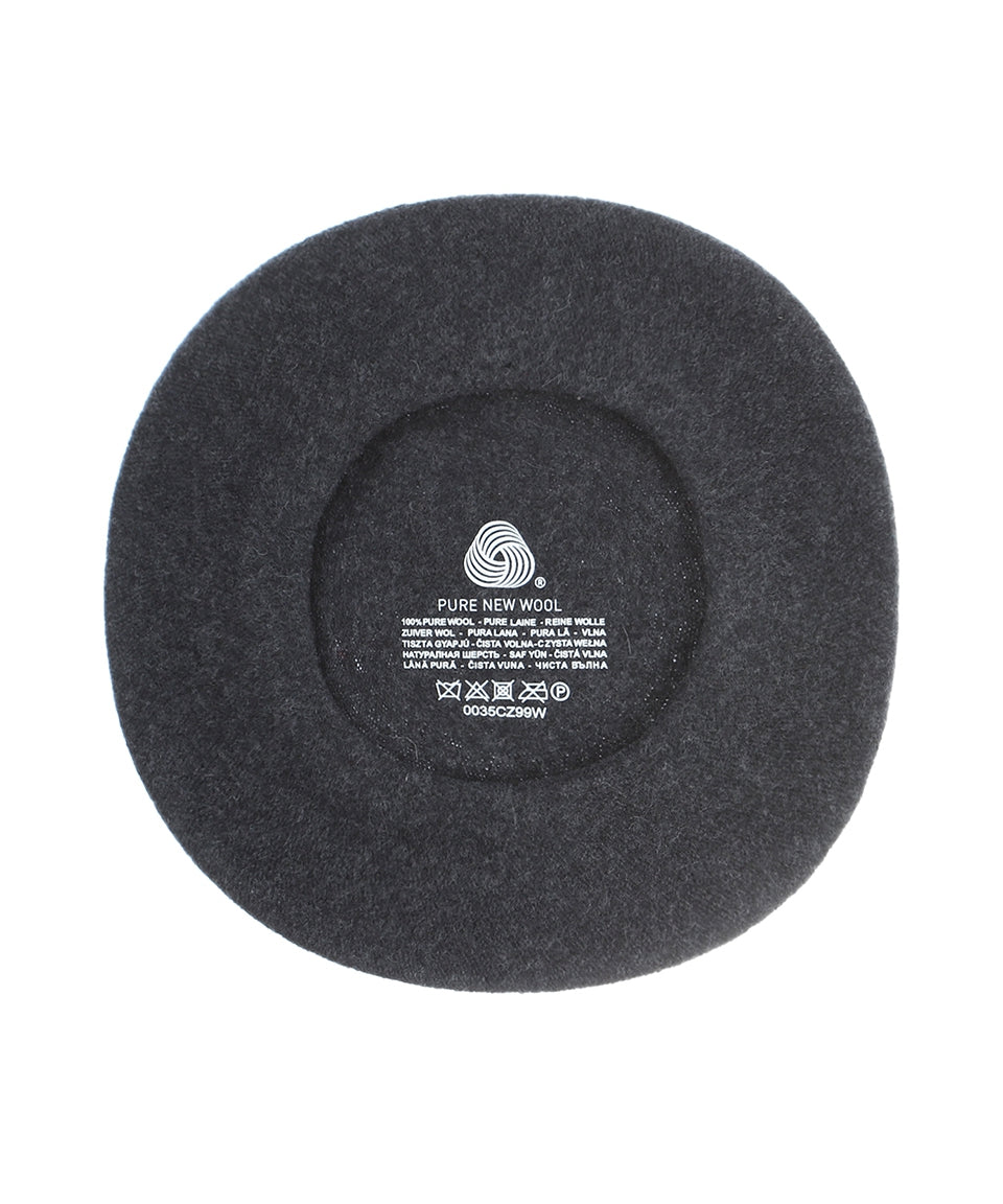 Baret wol | Antraciet Grijs