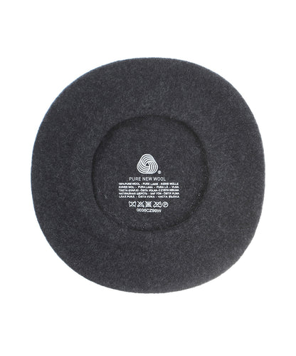 Baret wol | Antraciet Grijs