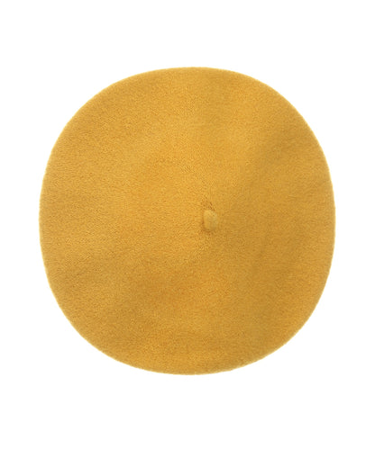 Wool Beret | Yellow