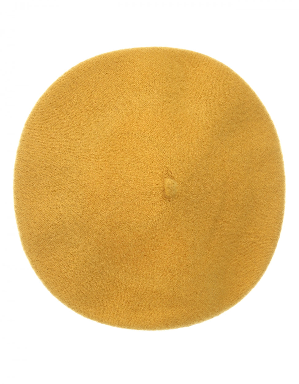 Wool Beret | Yellow