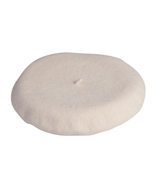 Wool Beret | White
