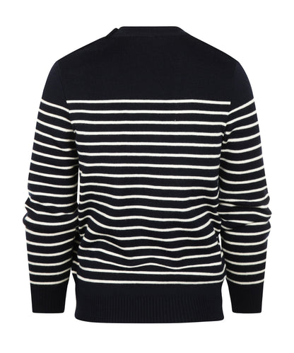 Saint James Pullover BinicII Round Neck | Blue
