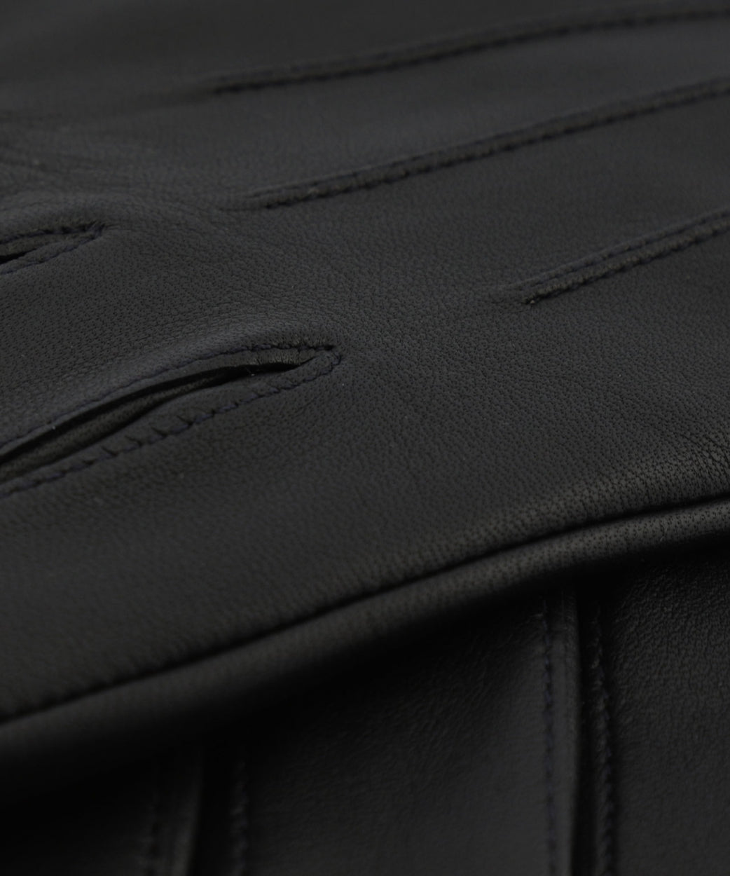 Handschuh aus weichem Nappaleder | Schwarz