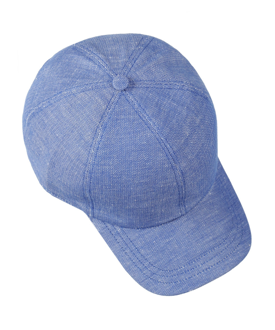 Baseball cap | Denim Blauw