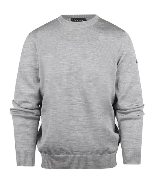Maerz Pullover mit Rundhalsausschnitt | Grau
