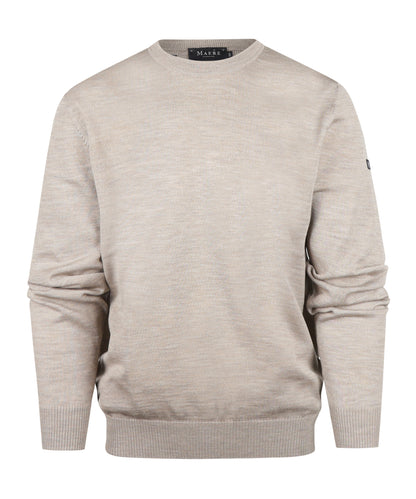 Pullover Maerz Rundhals | Braun