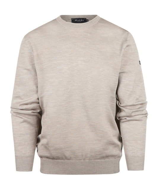 Pullover Maerz Rundhals | Braun