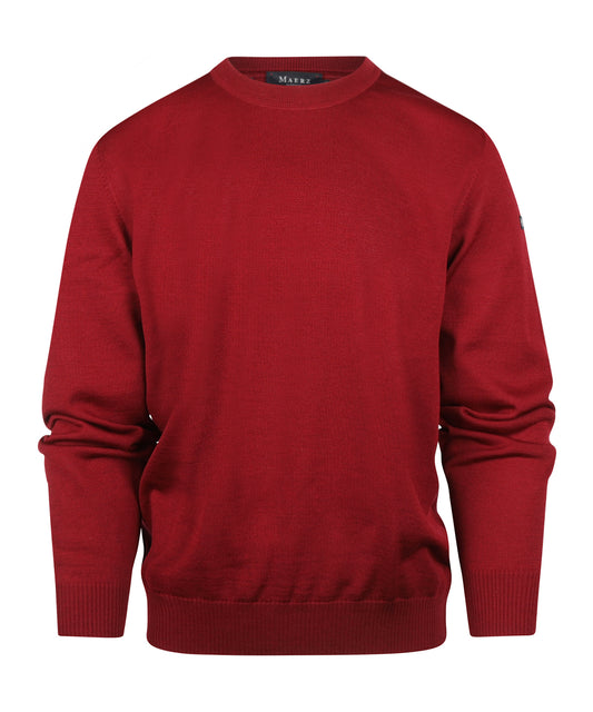 Pullover Maerz Rundhals | Bordeaux