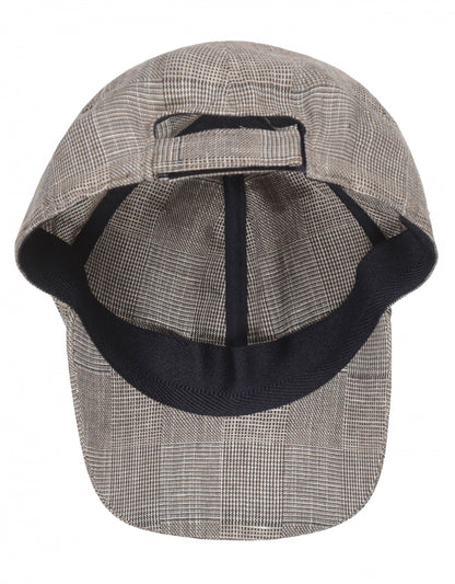 Baseball cap | Donker Beige Patroon