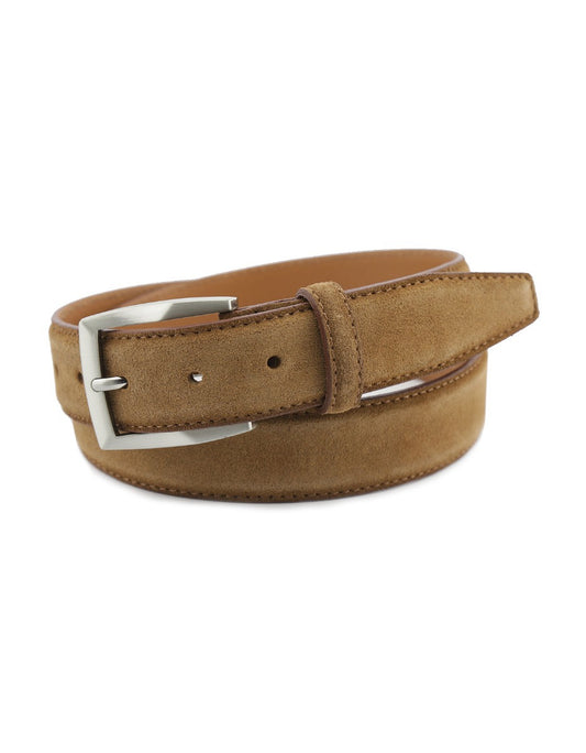 Eleganter Wildledergürtel | Braun