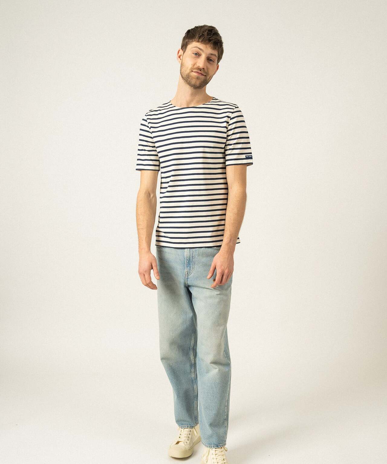 T-shirt Levant round neck | White