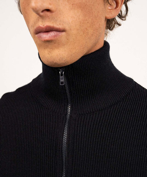 Saint James Zipped Vest Quiberon III | Navy Blue