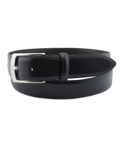 Leather belt | Navy Blue