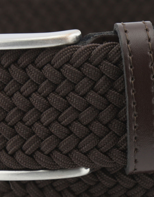 Elastischer Gürtel | Braun