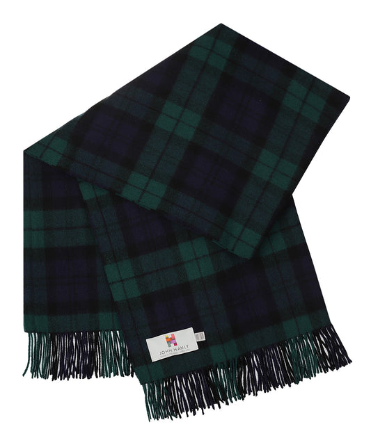 Irisches Lammwollkaro | Black Watch Tartan