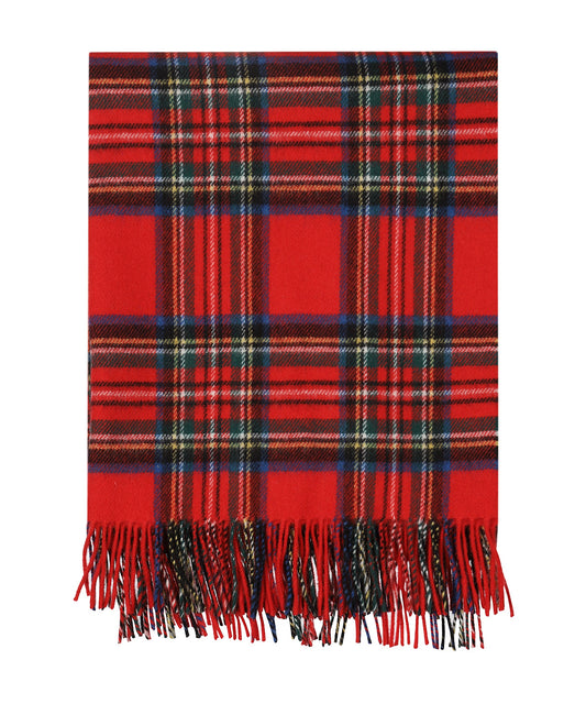 Irisches Lammwollkaro | Royal Stewart Tartan