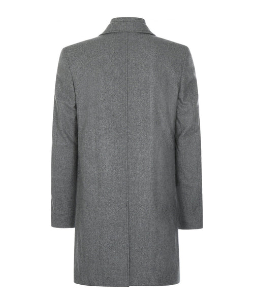 Long coat wool mix Hans | Grey
