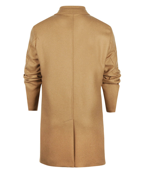 Lange jas Wolmix Hans | Bruin