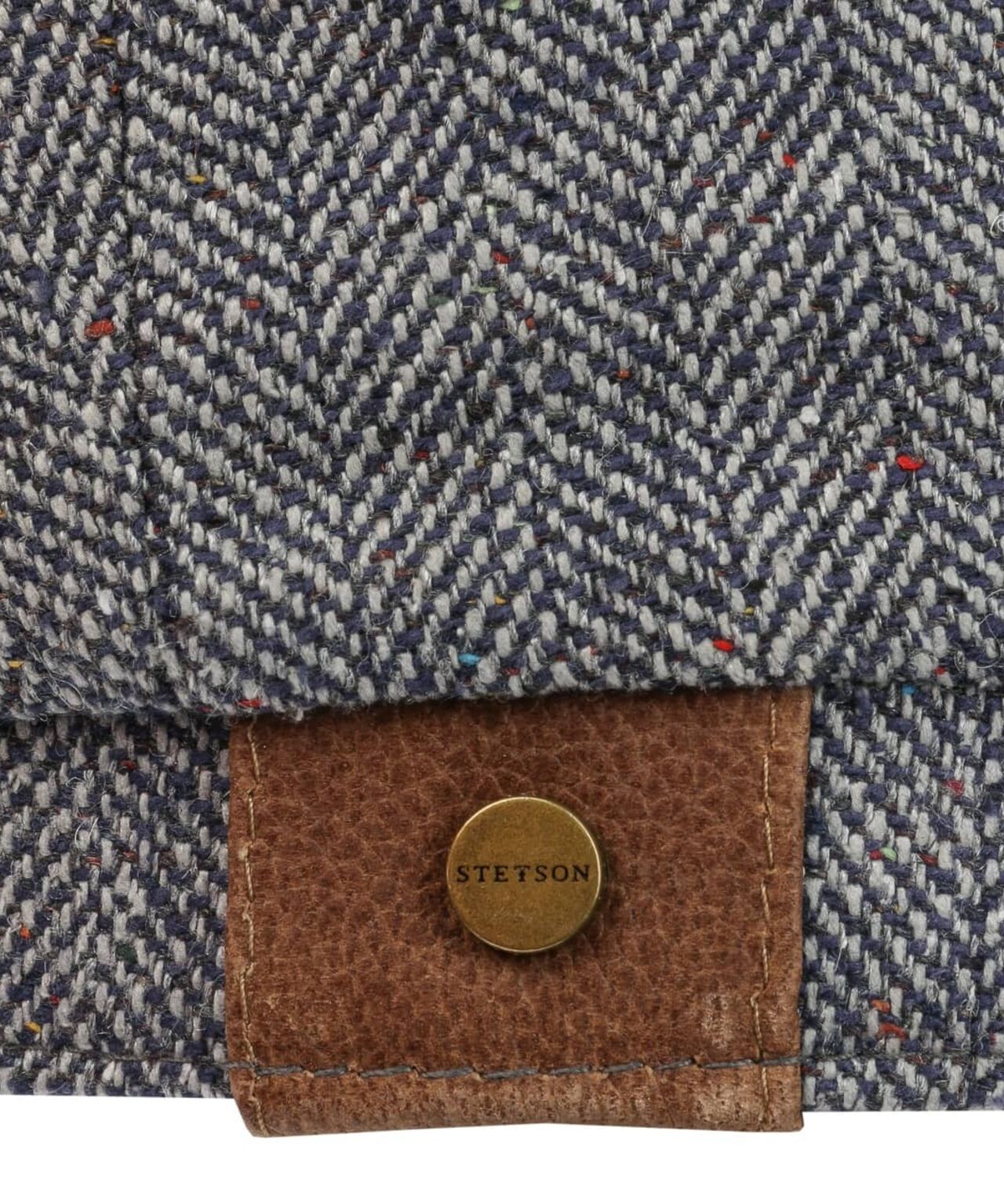 Hatteras Silk | Blue Herringbone