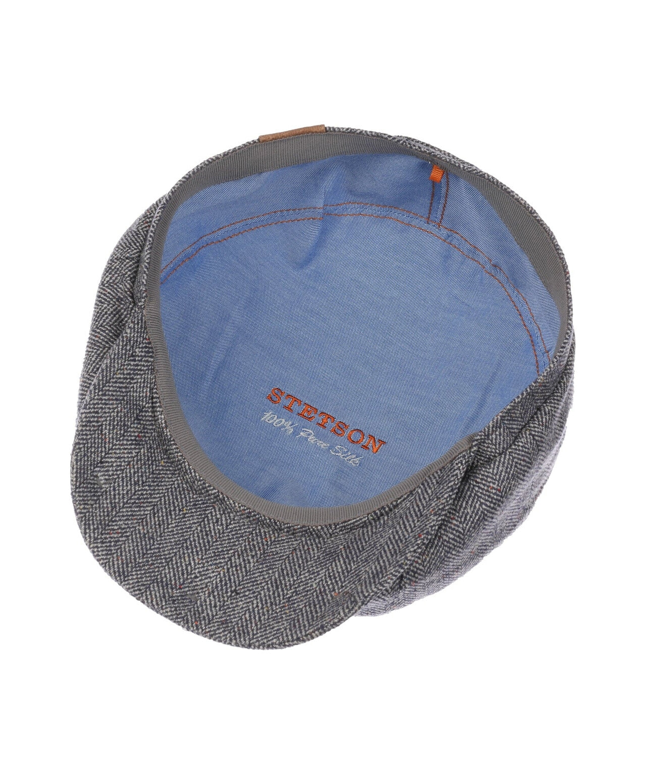 Hatteras Silk | Blue Herringbone