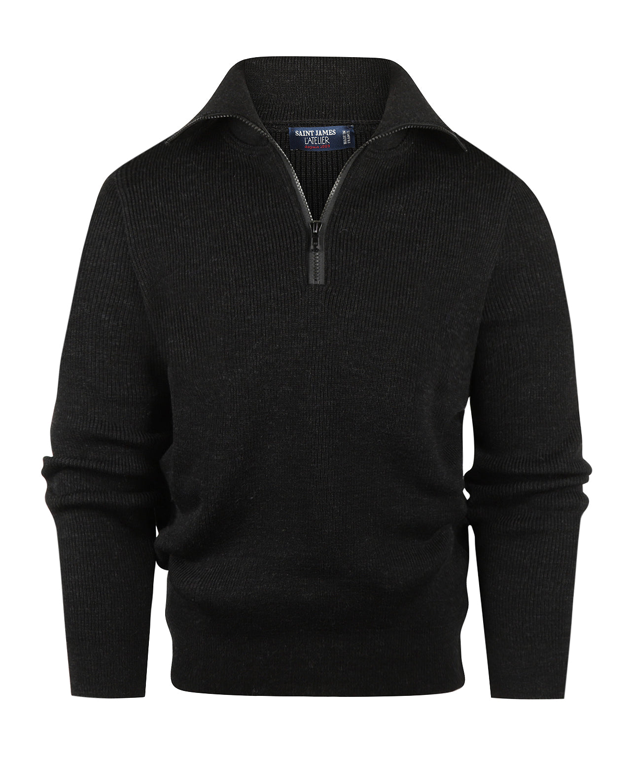 Saint James Skipper Sweater Cotentin | Anthrazitgrau