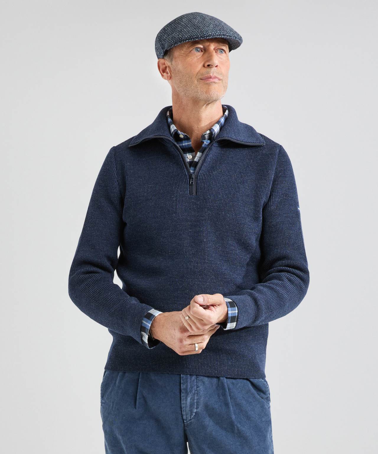 Saint James Skipper Jersey Cotentin | Blue