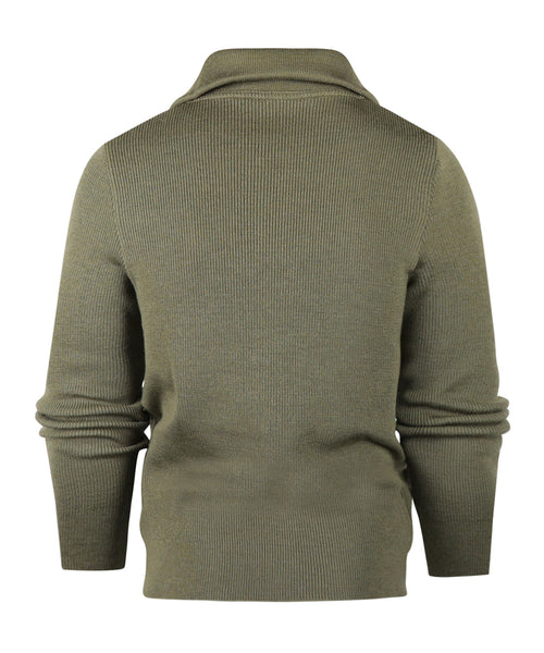 Saint James Cotentin Sailor Sweater | Green